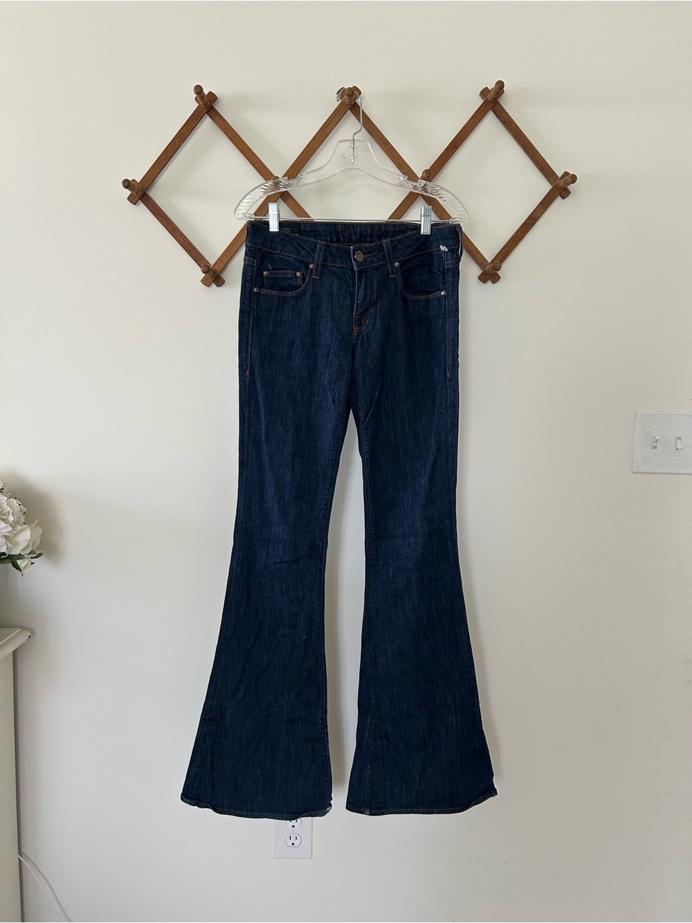 William Rast Dark Indigo Flare Jeans